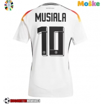 Moške Nogometnih dresov Nemčija Jamal Musiala #10 Domači EP 2024 Kratki rokavi